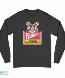 Wendigo Old Fashioned Cannibalism Long Sleeve T-Shirt