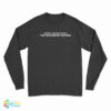 Written And Directed By The Wachowski Sisters Long Sleeve T-Shirt