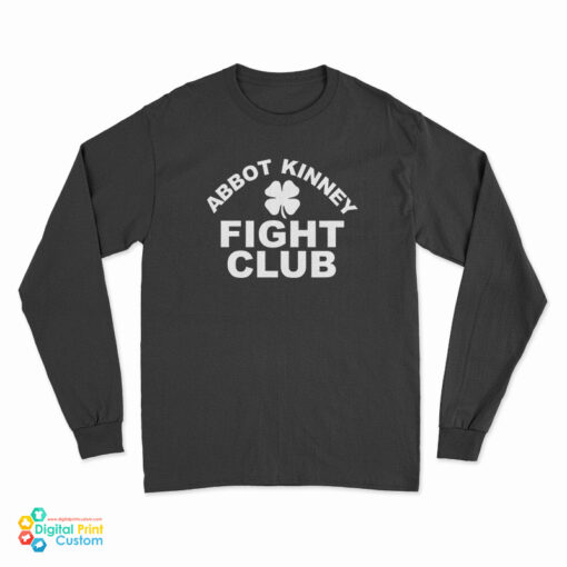 Abbot Kinney Shamrock Fight Club Long Sleeve T-Shirt