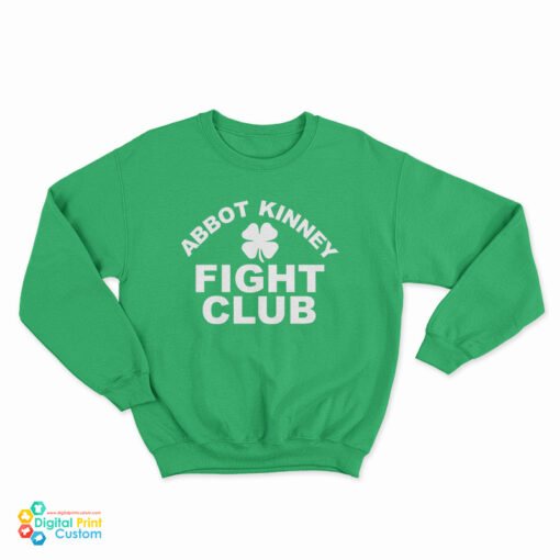 Abbot Kinney Shamrock Fight Club Sweatshirt