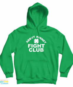 Abbot Kinney Shamrock Fight Club Hoodie