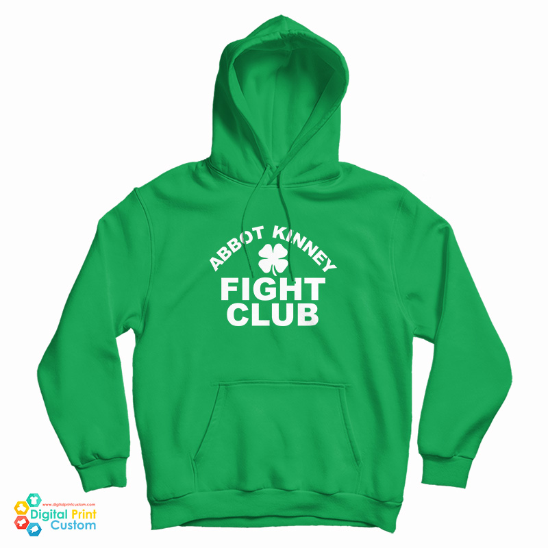Abbot Kinney Shamrock Fight Club Hoodie