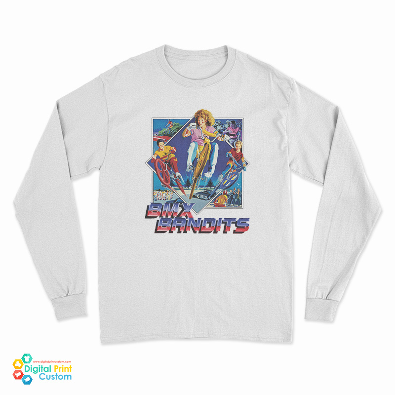 90s Vintage BMX BANDITS ロンTシャツ BMXバンデッツ 90s Vintage BMX BANDITS ロンTシャツ BMXバンデッツ