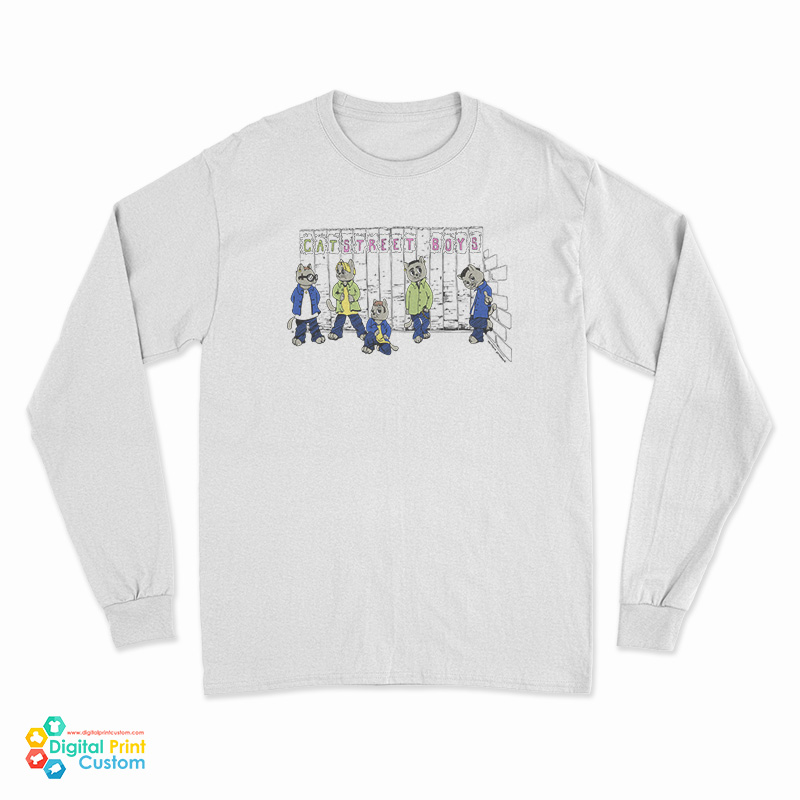 Cat Street Boys Vintage Long Sleeve T-Shirt