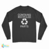 Contains Recycled Parts Long Sleeve T-Shirt