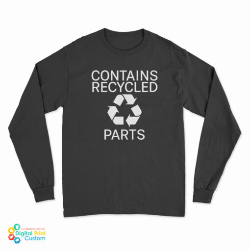 Contains Recycled Parts Long Sleeve T-Shirt