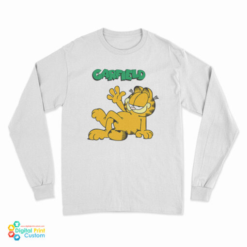 Garfield Say Hi Long Sleeve T-Shirt