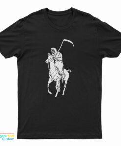 Grim Reaper Polo Parody T-Shirt