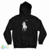 Grim Reaper Polo Parody Hoodie