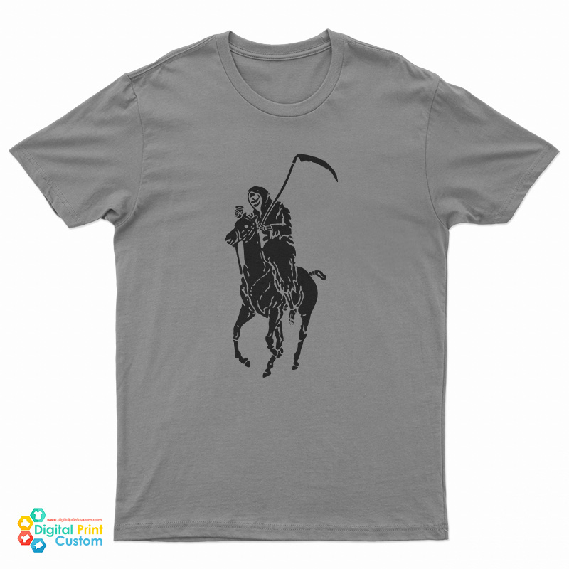 Grim Reaper Polo Parody T-Shirt