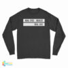 Jay-Z Daily Real Eyes Realise Real Lies Long Sleeve T-Shirt
