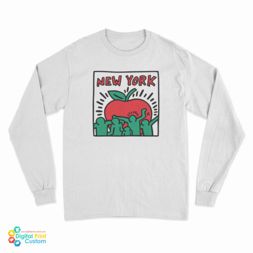 Keith Haring New York Long Sleeve T-Shirt