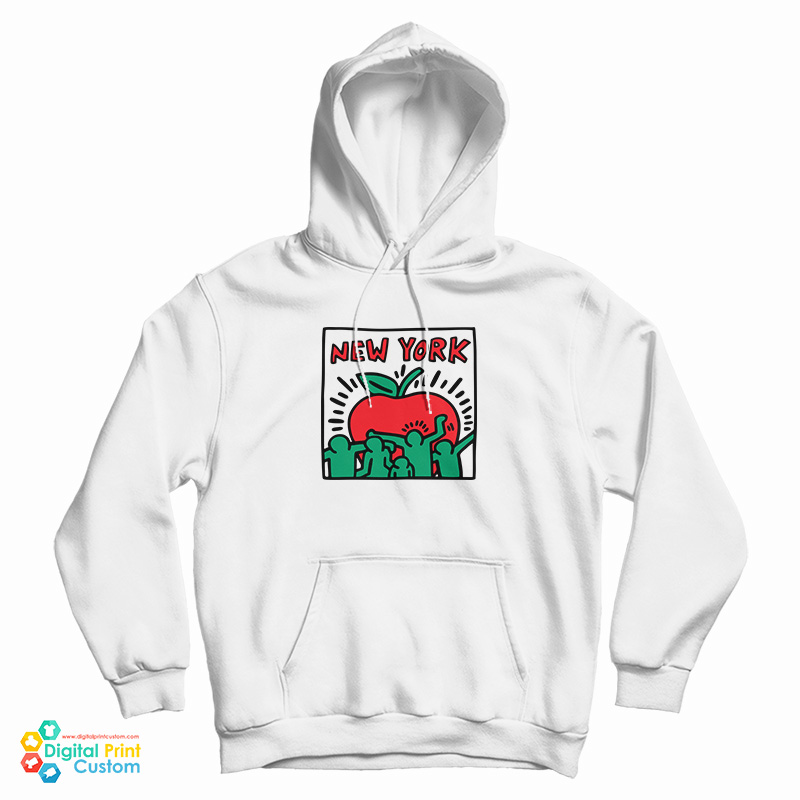 Keith Haring New York Hoodie For UNISEX