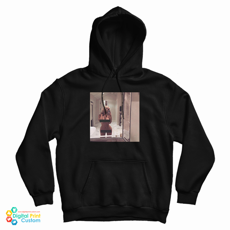 Kim Kardashian Nude Selfie Hoodie