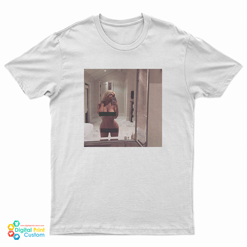 Kim Kardashian Nude Selfie T-Shirt