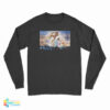 Macho Man Randy Savage Elbow Drop Jesus Long Sleeve T-Shirt