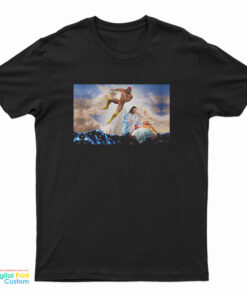 Macho Man Randy Savage Elbow Drop Jesus T-Shirt