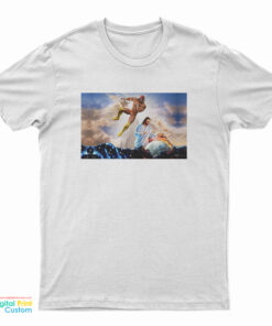 Macho Man Randy Savage Elbow Drop Jesus T-Shirt