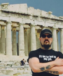 Mick Thomson My God Can Beat Up Your God T-Shirt