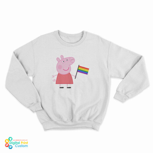 Peppa Pig Pride Flag Sweatshirt