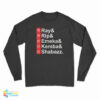 Ray Rip Emeka Kemba Shabazz Long Sleeve T-Shirt