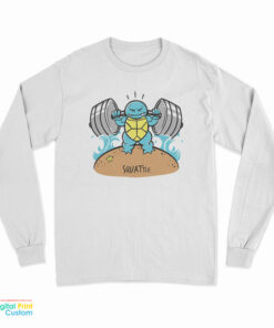 Squattle Workout Tuff N Tiny Pokemon Long Sleeve T-Shirt
