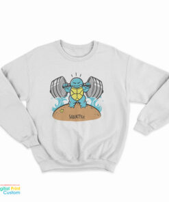 Squattle Workout Tuff N Tiny Pokemon Sweatshirt