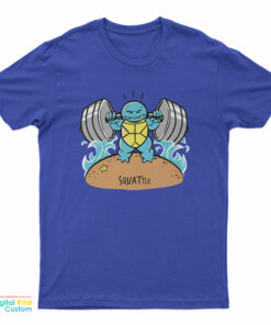 Squattle Workout Tuff N Tiny Pokemon T-Shirt