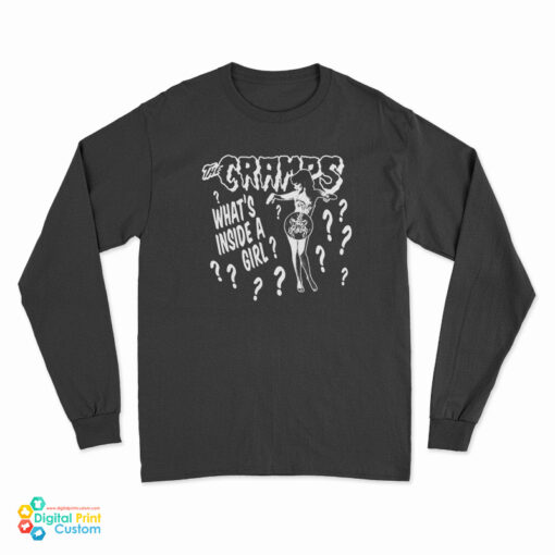 The Cramps What's Inside A Girl Long Sleeve T-Shirt