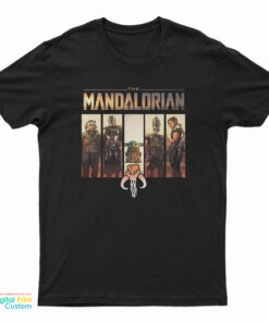 The Mandalorian Characters T-Shirt