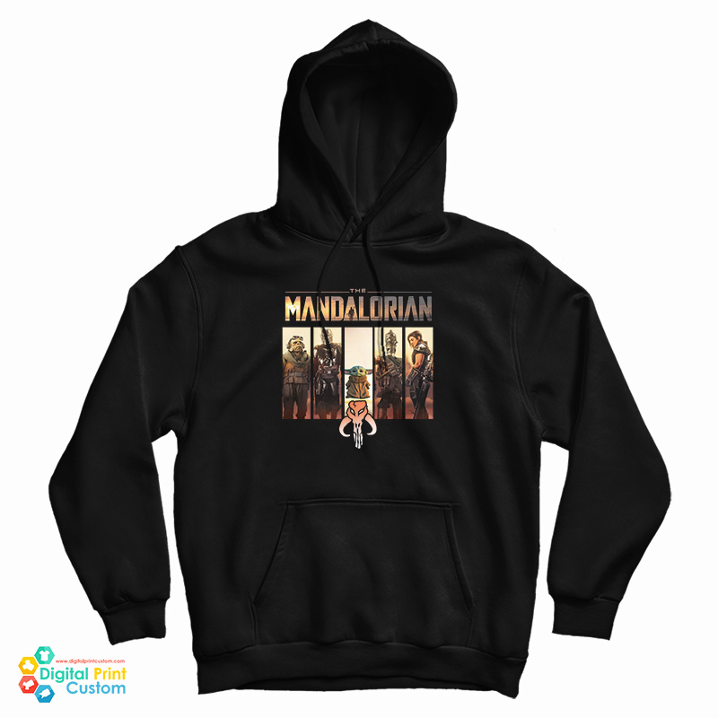 The Mandalorian Characters Hoodie