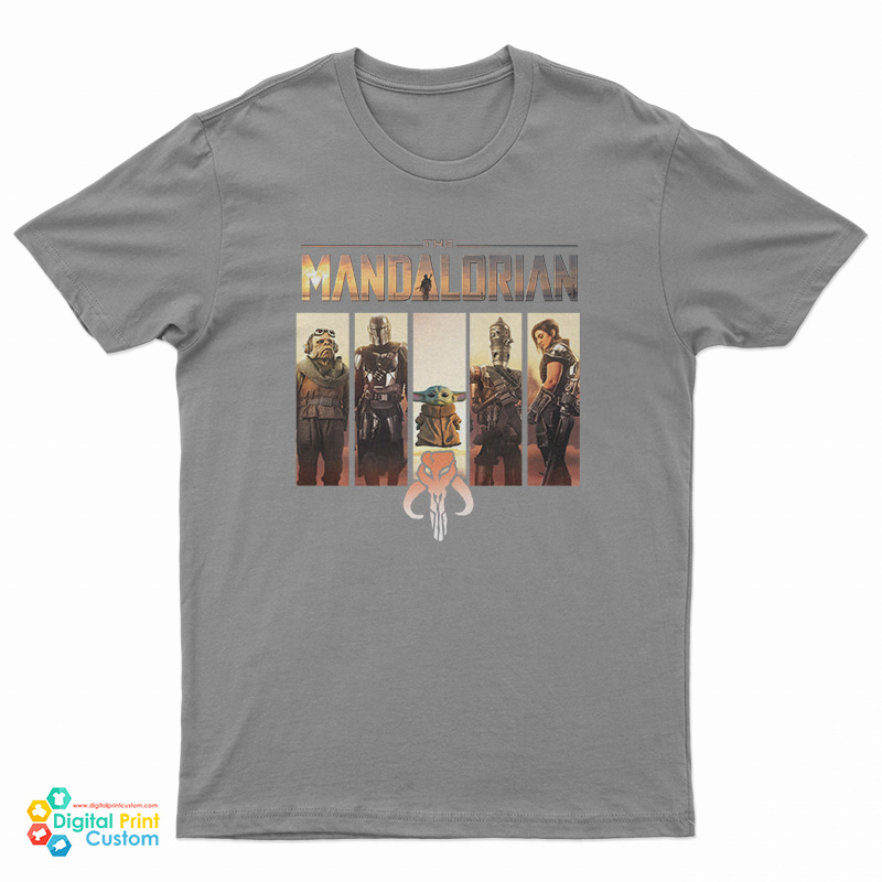 The Mandalorian Characters T-Shirt