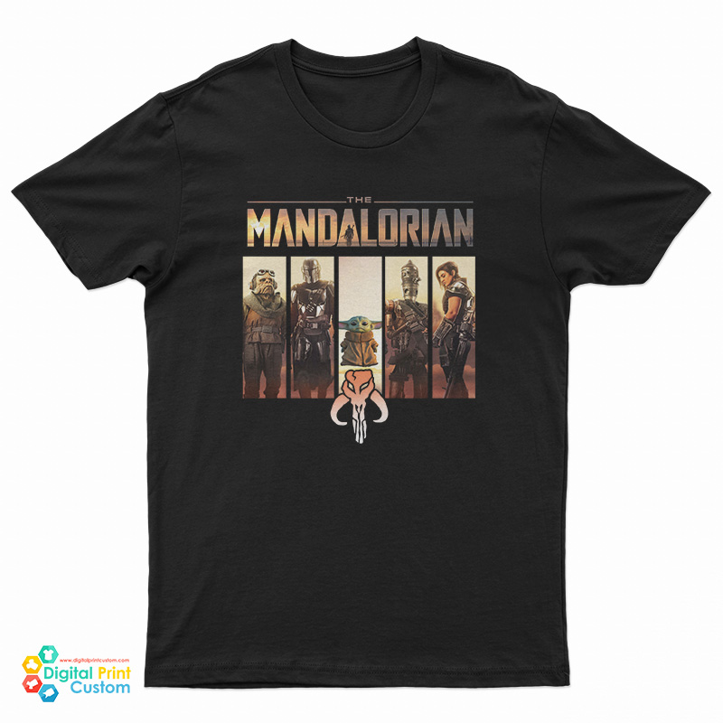 The Mandalorian Characters T-Shirt