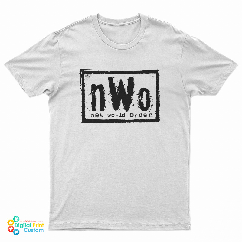 Vintage 90s NWO New World Order Wrestling Logo T-Shirt