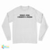 Whiskey Steak X-Products And Freedom Long Sleeve T-Shirt