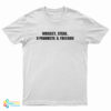 Whiskey Steak X-Products And Freedom T-Shirt