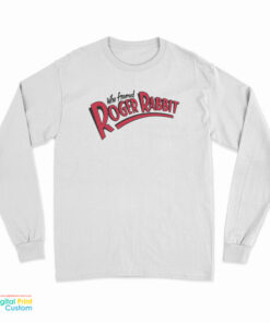 Who Framed Roger Rabbit Logo Long Sleeve T-Shirt