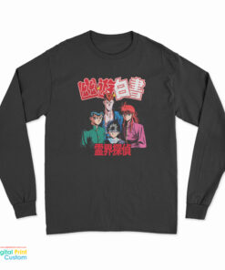 Yu Yu Hakusho Anime Cartoon Long Sleeve T-Shirt