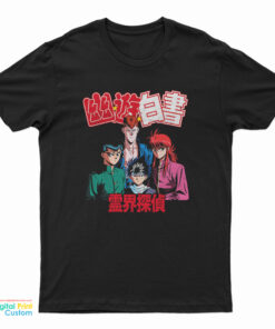 Yu Yu Hakusho Anime Cartoon T-Shirt