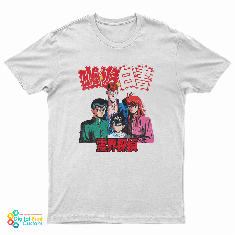 Yu Yu Hakusho Anime Cartoon T-Shirt