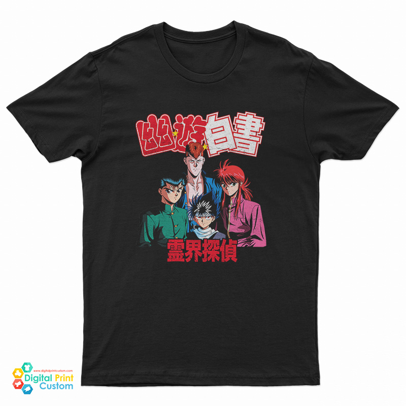 Yu Yu Hakusho Anime Cartoon T-Shirt