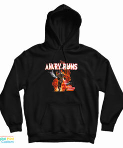 Angry Runs Good Morning Football Hoodie