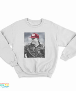 Barry Switzer With Beat Texas Hat Sweatshirt