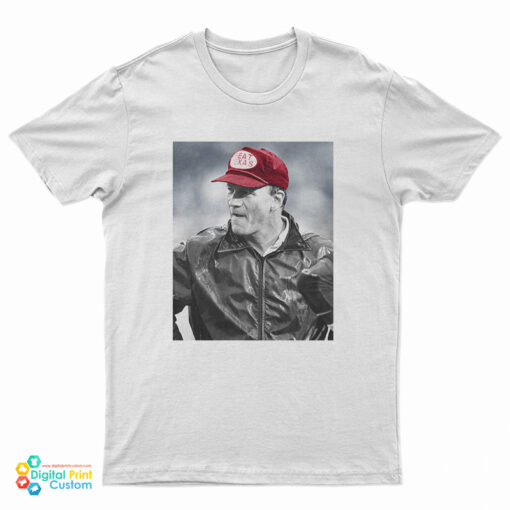 Barry Switzer With Beat Texas Hat T-Shirt