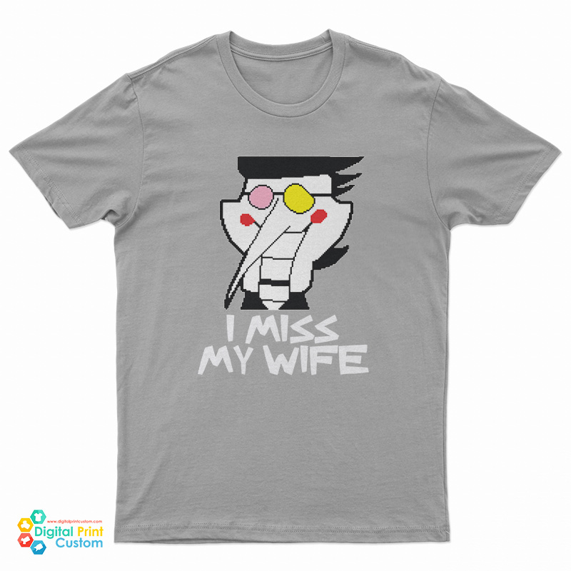 Deltarune Spamton I Miss My Wife T-Shirt