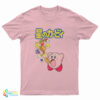 Kirby Food Kanji Pink T-Shirt