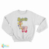 Kirby Food Kanji Pink Sweatshirt