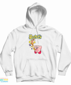 Kirby Food Kanji Pink Hoodie