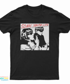 Kurt Cobain Sonic Youth Live T-Shirt