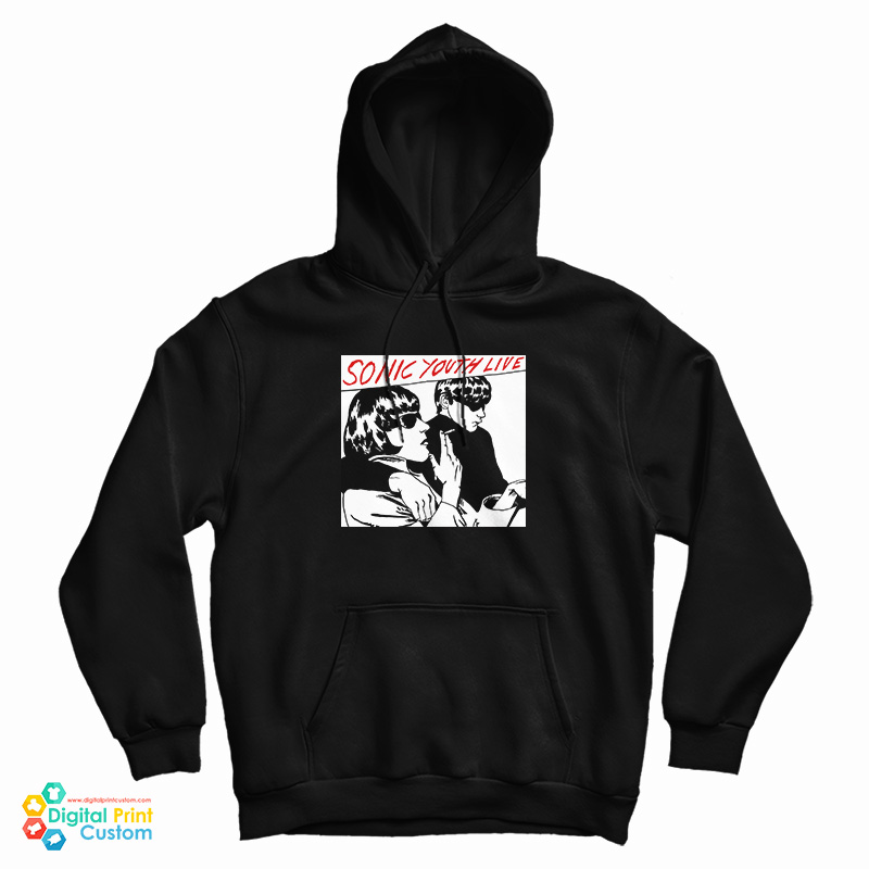 Kurt Cobain Sonic Youth Live Hoodie
